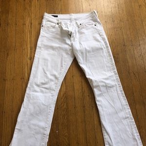 White citizens of humanity low rise jeans